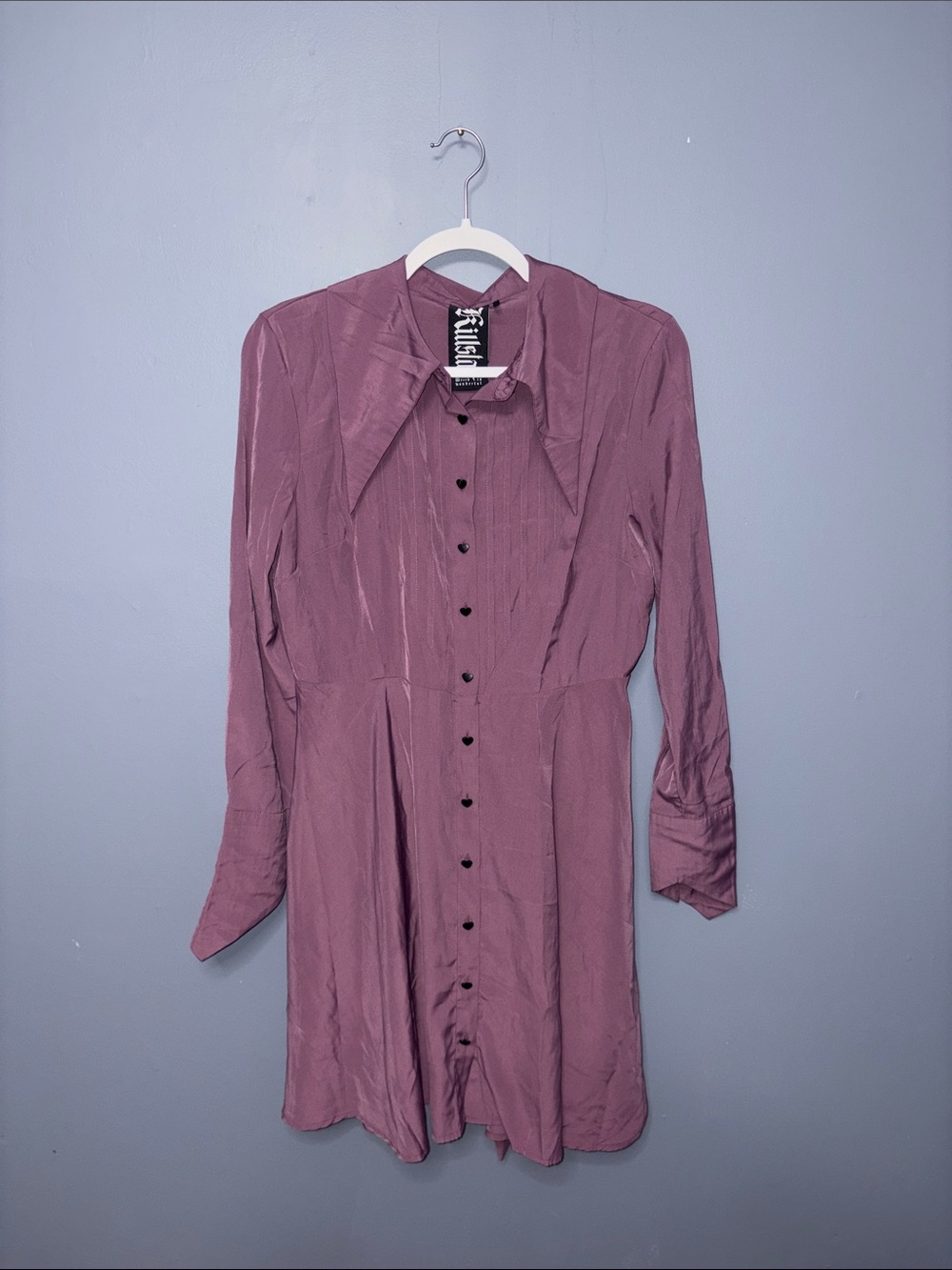 Killstar • Purple Button Down Dress